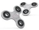 Mixtured Pink and Gray 24 Textured Marble Full-Body Fidget Spinner Skin-Kit