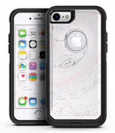 Mixtured Pink and Gray 24 Textured Marble - iPhone 7 or 8 OtterBox Case & Skin Kits
