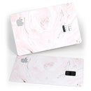 Mixtured Pink and Gray 37 Textured Marble - Premium Protective Decal Skin-Kit for the Apple Credit Card