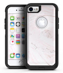 Mixtured Pink and Gray 37 Textured Marble - iPhone 7 or 8 OtterBox Case & Skin Kits