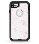 Mixtured Pink and Gray 37 Textured Marble - iPhone 7 or 8 OtterBox Case & Skin Kits