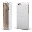 Mixtured Pink and Gray 44 Textured Marble iPhone 6/6s or 6/6s Plus 2-Piece Hybrid INK-Fuzed Case