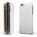 Mixtured Pink and Gray 44 Textured Marble iPhone 6/6s or 6/6s Plus 2-Piece Hybrid INK-Fuzed Case