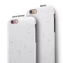 Mixtured Pink and Gray 44 Textured Marble iPhone 6/6s or 6/6s Plus 2-Piece Hybrid INK-Fuzed Case