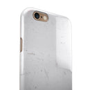 Mixtured Pink and Gray 44 Textured Marble iPhone 6/6s or 6/6s Plus 2-Piece Hybrid INK-Fuzed Case