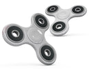 Mixtured Pink and Gray 44 Textured Marble Full-Body Fidget Spinner Skin-Kit