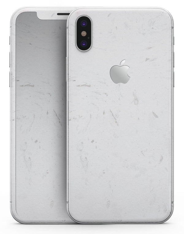 Mixtured Pink and Gray 44 Textured Marble - iPhone X Skin-Kit