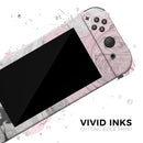 Mixtured Pink and Gray Textured Marble // Skin Decal Wrap Kit for Nintendo Switch Console & Dock, Joy-Cons, Pro Controller, Lite, 3DS XL, 2DS XL, DSi, or Wii - Vinyl Skin Wrap for Nintendo Switch 2, OLED, Lite, Pro Controller, Wii & Classic Handhelds