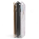 Mixtured Pink and Gray v3 Textured Marble iPhone 6/6s or 6/6s Plus 2-Piece Hybrid INK-Fuzed Case