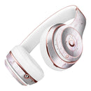 Mixtured Pink and Gray v3 Textured Marble Full-Body Skin Kit for the Beats by Dre Solo 3 Wireless Headphones