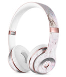 Mixtured Pink and Gray v3 Textured Marble Full-Body Skin Kit for the Beats by Dre Solo 3 Wireless Headphones
