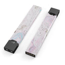 Mixtured Pink and Gray v3 Textured Marble - Premium Decal Protective Skin-Wrap Sticker compatible with the Juul Labs vaping device