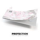 Mixtured Pink and Gray v4 Textured Marble - Premium Protective Decal Skin-Kit for the Apple Credit Card