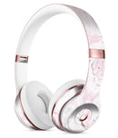 Mixtured Pink and Gray v4 Textured Marble Full-Body Skin Kit for the Beats by Dre Solo 3 Wireless Headphones