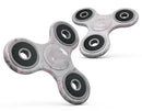 Mixtured Pink and Gray v4 Textured Marble Full-Body Fidget Spinner Skin-Kit