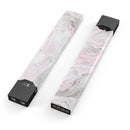 Mixtured Pink and Gray v4 Textured Marble - Premium Decal Protective Skin-Wrap Sticker compatible with the Juul Labs vaping device