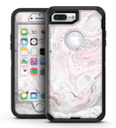 Mixtured Pink and Gray v4 Textured Marble - iPhone 7 Plus/8 Plus OtterBox Case & Skin Kits