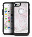 Mixtured Pink and Gray v4 Textured Marble - iPhone 7 or 8 OtterBox Case & Skin Kits