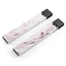 Mixtured Pink and Gray v9 Textured Marble - Premium Decal Protective Skin-Wrap Sticker compatible with the Juul Labs vaping device