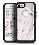 Mixtured Pink and Gray v9 Textured Marble - iPhone 7 or 8 OtterBox Case & Skin Kits