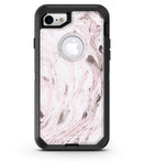 Mixtured Pink and Gray v9 Textured Marble - iPhone 7 or 8 OtterBox Case & Skin Kits