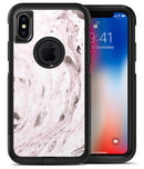 Mixtured Pink and Gray v9 Textured Marble - iPhone X OtterBox Case & Skin Kits