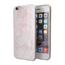Mixtured Pink v3 Textured Marble iPhone 6/6s or 6/6s Plus 2-Piece Hybrid INK-Fuzed Case