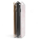 Mixtured Pink v3 Textured Marble iPhone 6/6s or 6/6s Plus 2-Piece Hybrid INK-Fuzed Case