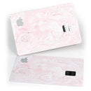 Mixtured Pink v3 Textured Marble - Premium Protective Decal Skin-Kit for the Apple Credit Card