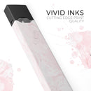 Mixtured Pink v3 Textured Marble - Premium Decal Protective Skin-Wrap Sticker compatible with the Juul Labs vaping device
