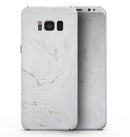 Mixtured Subtle Pink Textured Marble - Samsung Galaxy S8 Full-Body Skin Kit