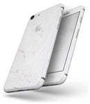 Mixtured Subtle Pink Textured Marble - Skin-kit for the iPhone 8 or 8 Plus