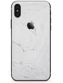 Mixtured Subtle Pink Textured Marble - iPhone X Skin-Kit