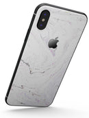 Mixtured Subtle Pink Textured Marble - iPhone X Skin-Kit