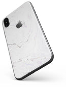 Mixtured Subtle Pink Textured Marble - iPhone X Skin-Kit