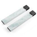 Mixtured Teal v3 Textured Marble - Premium Decal Protective Skin-Wrap Sticker compatible with the Juul Labs vaping device