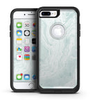 Mixtured Teal v3 Textured Marble - iPhone 7 or 7 Plus Commuter Case Skin Kit