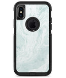 Mixtured Teal v3 Textured Marble - iPhone X OtterBox Case & Skin Kits