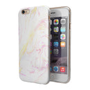 Mixtured Textured Marble iPhone 6/6s or 6/6s Plus 2-Piece Hybrid INK-Fuzed Case