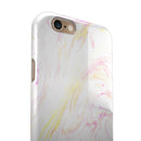 Mixtured Textured Marble iPhone 6/6s or 6/6s Plus 2-Piece Hybrid INK-Fuzed Case
