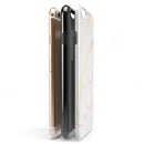 Mixtured Textured Marble iPhone 6/6s or 6/6s Plus 2-Piece Hybrid INK-Fuzed Case