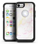 Mixtured Textured Marble - iPhone 7 or 7 Plus Commuter Case Skin Kit