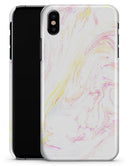 Mixtured Textured Marble - iPhone X Clipit Case