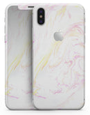 Mixtured Textured Marble - iPhone X Skin-Kit