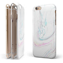 Mixtured Textured Marble v10 iPhone 6/6s or 6/6s Plus 2-Piece Hybrid INK-Fuzed Case
