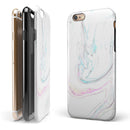 Mixtured Textured Marble v10 iPhone 6/6s or 6/6s Plus 2-Piece Hybrid INK-Fuzed Case