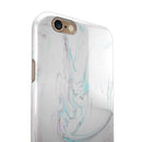 Mixtured Textured Marble v10 iPhone 6/6s or 6/6s Plus 2-Piece Hybrid INK-Fuzed Case