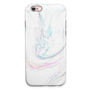 Mixtured Textured Marble v10 iPhone 6/6s or 6/6s Plus 2-Piece Hybrid INK-Fuzed Case