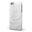 Mixtured Textured Marble v10 iPhone 6/6s or 6/6s Plus 2-Piece Hybrid INK-Fuzed Case