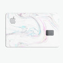 Mixtured Textured Marble v10 - Premium Protective Decal Skin-Kit for the Apple Credit Card